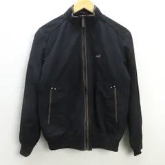 H■クロコダイル/CROCODILE フルジップジャケット ジャンパー【M】黒系/MENS■30【中古】