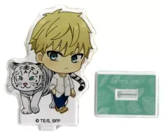 【中古】アクリルスタンド・アクリルパネル ロイド・フォージャー×ホワイトタイガー 「SPY×FAMILY in 東武動物公園 トレーディング ちびキャラ アクリルスタンド」
