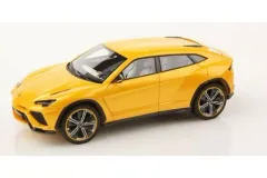 【中古】ミニカー 1/43 Lamborghini Urus 北京モーターショー2012 イエロー [LS399D]
