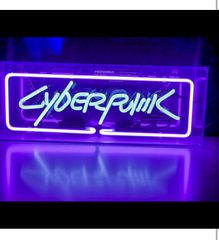 オリジナル　ネオン管CYBERPUNKネオンライト サイバーパンク LED看板
