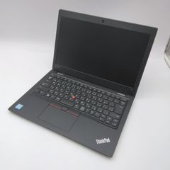 【フォロワ割】【ジャンク品】Lenovo ThinkPad L380 第8世代 Core i3 13.3インチ メモリ/SSDなし ノートPC パソコン PC シール焼け キーボード不良 ZZ Z137