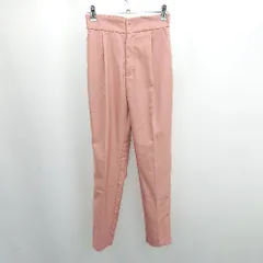 ◇ ⊇ vis-à-vis ビザビ ウエストゴム テーパードパンツ サイズS ピンク系 レディース E  【1506130012467】