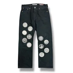 children of the discordance TYPE-501 EMBROIDERY DENIM 刺繍 デニムパンツ リメイク ジーンズ チルドレンオブザディスコーダンス COTDPT-338A ブラック系 2  80054A3のサムネイル