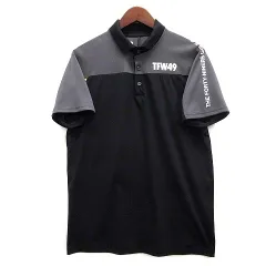 TFW49 ティーエフダブリュー　ROF POLO 半袖 ポロシャツ　ゴルフ junhashimoto - TFW49 ティーエフダブリュー ROF POLO 半袖