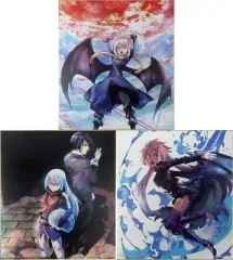 【中古】紙製品 全3種セット 描きおろし色紙 色コレ 「一番くじ 転生したらスライムだった件～魔王覚醒編～」 D賞