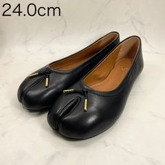 【新品 訳あり】イング　足袋デザインバレエシューズ　24.0㎝　黒