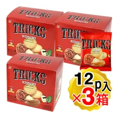 トリックス TRICKS ポテトチップス キムチ味 180g(小袋×12p入り)×3箱セット 個包装 ノンフライ スナック 菓子 HALAL認証 ベイクドチップス