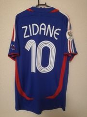 2006年 フランス W杯 フランス代表 ユニフォーム 10番  ジダン