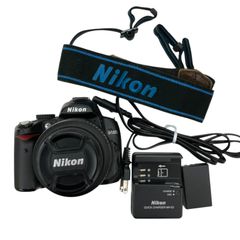 美品】Nikon D5300 充電器 バッテリー ストラップ付属 - メルカリ