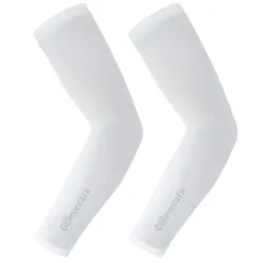 【人気商品】メンズ レディース 紫外線対策 おしゃれ UPF50+ 滑り止め付き 吸汗速乾 冷感 無地 UVカット 日焼け防止 夏 アームスリーブ スポーツ用 腕カバー アームカバー Gillevecara