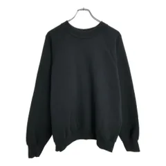 00年代 FRUIT OF THE LOOM スウェット 無地 ブラック(メンズ XL)中古 古着 U5853