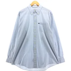 古着 ブルックスブラザーズ Brooks Brothers 346 ボタンダウン 長袖 ストライプシャツ メンズL相当/eaa556270