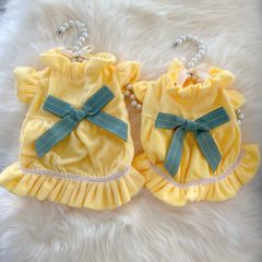 【SALE開催】犬服 ベロアワンピース👗 XSサイズ・Sサイズ