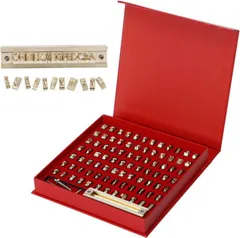 スタンピングナンバーレザーアルファベットシンボル文字スタンプモールドホイルスタンプブラスモールドエンボススタンプ,Set meal c,Font3