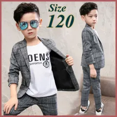 120 男の子 フォーマル スーツ キッズ ジャケット パンツ セットアップ 春