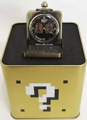 【中古】置き時計・壁掛け時計(キャラクター) マリオ＆ルイージ ハテナブロックポケットウォッチ 「スーパーマリオブラザーズ」