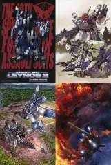 【中古】ポストカード 集合 ポストカード4種セット 「PS5/Switchソフト 重装機兵レイノス2 サターントリビュート」 WonderGOO購入特典