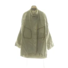 メゾンマルジェラ 1 Maison Margiela 1 ミリタリー ドローストリングリング ジャケット アウター ブルゾン フルジップ 38 M カーキ 緑 グリーン /YQ ■OSのサムネイル