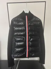 モンクレール★ハイブリッドダウンニット★定番★S★ブラック★正規品★22〜23年 MONCLER ブラック ダウンニット MONCLER ハイブリッドダウンニット XL