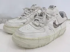 ◇ Nike Air Force 1 Low Pixel SE Snake スネーク CV8481-101 スニーカー シューズ サイズ24ｃｍ ホワイト レディース E  【1307250001917】