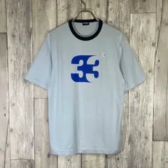 【新品】UNIQLO ユニクロ リンガーネック 半袖 Tシャツ TEE M