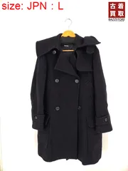 ズッカ ZUCCa ダブルブレストフード 2way トレンチ ダッフルウールコのサムネイル