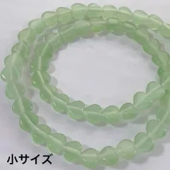 C7/new！人工石◇キャッツアイ ハート形 小サイズ 1連