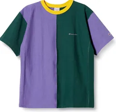 Champion｜チャンピオン リバースウィーブ(R) Tシャツ 9.4oz カラーブロック リラックスフィット スクリプトロゴ刺繍 ショートスリーブTシャツ C3-T331