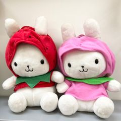 うさずきん　さくらんぼ　ぬいぐるみ うさずきん さくらんぼ ぬいぐるみ - メルカリ