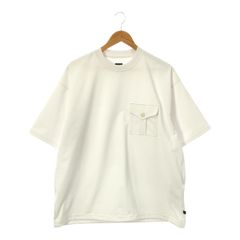 DAIWA PIER39 ダイワピア39 23/SS BE-36023 TECH TEE MIL POCKET CREW テックTシャツ ミルポケット クルーネック ポケットTシャツ Mサイズ ホワイト