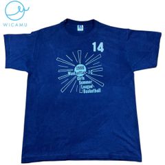 1986年製 USA製 Russell Athletic JAYHAWKS 14番 Tシャツ M カレッジバスケ ヴィンテージ