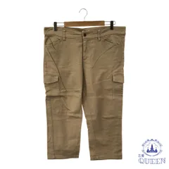 ☆美品☆ a.v.v アーヴェヴェ パンツ クロップドパンツ お洒落 きれいめ 七分丈 レディース ベージュ 17 901-13623 送料無料 古着