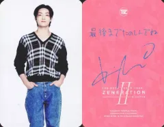 【中古】コレクションカード(男性) THE BOYZ/ケビン(KEVIN)/裏面印刷サイン、メッセージ入り/「THE BOYZ WORLD TOUR：ZENERATION II IN JAPAN」SS席・S席特典オリジナルグッズ トレカ(大阪城ホール)