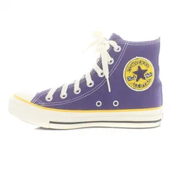 コンバース CONVERSE ALL STAR STAJANWAPPEN HI オールスター スタジャンワッペン チャックテイラー スニーカー ハイカット US5 24cm 紫 パープル 1SC619 /KU ■OF