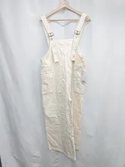 ◇ ⊂◎●未使用● Java ジャバ 綿 サロペット サイズM アイボリー レディース E  【1502200010791】