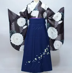 二尺袖 袴フルセット ボヌールセゾン 袴色選択可能 ショート丈 NO26840袴セット