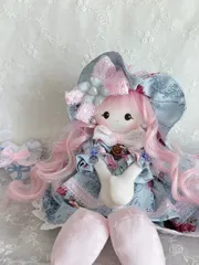 でこちゃんさん専用　2点　ドールチャーム　ハンドメイド　カントリードール coco☆さん専用 ドールチャーム ハンドメイド カントリードール 人形