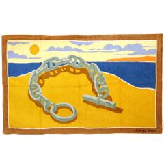 エルメス エスカル ア ラ プラージュ Escale a la Plage ビーチタオル  
