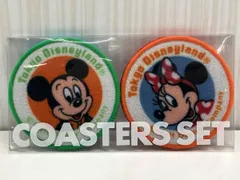 東京ディズニーランド コースター 4枚セット ミッキー ミニー ドナルド プーさん