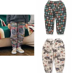 新品　F.O.KIDS（エフ･オー･キッズ） 3柄カットソーパンツ 10分丈　ボトムス ロングパンツ　80㎝　90㎝　柄物　スウェット　ロングパンツ　長パンツ　綿　グレー　ブラック　ホワイト　ベビー　赤ちゃん