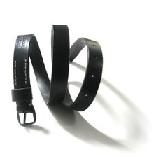 【新品】 HALCYON BELT COMPANY ／ ハルシオンベルトカンパニー　ベルト 英国製 バーミンガム スターリングシルバー STERLING SILVER 925 シルバー サドルレザー ブラック系 ｜ オールシーズン