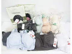 ショップチャンネル 等 肌着類 15点セット 天使の綿シフォン カットソー 丸福ガーゼ 3分丈ショーツ 美人工房 カップ付タンクトップ L0051-0818-2