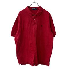 POLO RALPH LAUREN 半袖 ポロシャツ 2XL レッド ポロ ラルフ