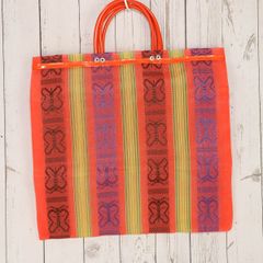 メキシコ製 メルカドメッシュトートバッグ（М）006