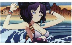 [중고] 아크릴 스탠드 아크릴 패널 세이버/카츠시카 호쿠사이(수영복) [Fate/Grand Order Fes. 2024 9th Anniversary 랜덤 아크릴 블록 <미참!