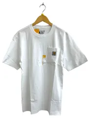 Carhartt (カーハート) Loose Fit S/S POCKET T-SHIRT ルーズ フィット ポケットTシャツ K87-M 半袖 カットソー コットン パキスタン製 S ホワイト メンズ/004