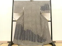 M136 付下げ 身丈156cm 二代目川村久太郎 作家物 落款