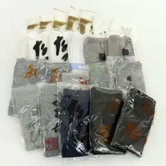 足袋 23点セット 未使用 2本指 靴下 ソックス まとめて 大量 レディース 【中古】