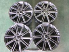 送料込み！　ブリヂストン製　BALMIUM　18インチ　7.5J　アルミホイール　4枚セット