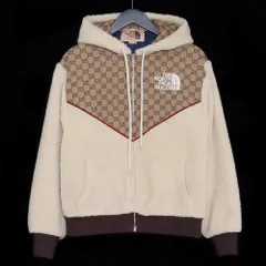 GUCCI × THE NORTH FACE 21SS GG Canvas Shearling Jacketのサムネイル